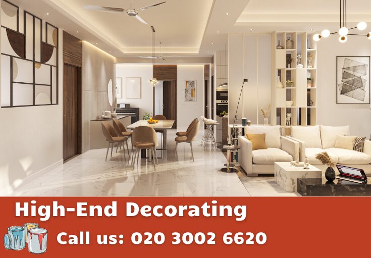 high-end decorating Notting Hill