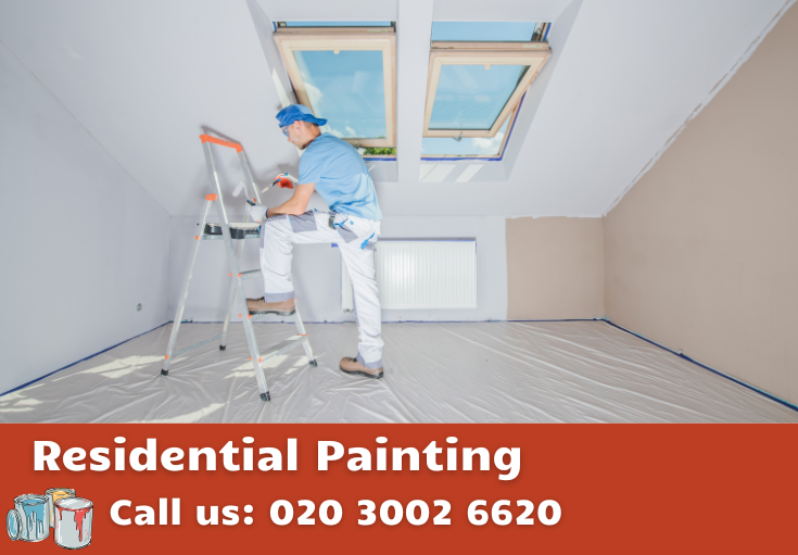 residential painting Notting Hill