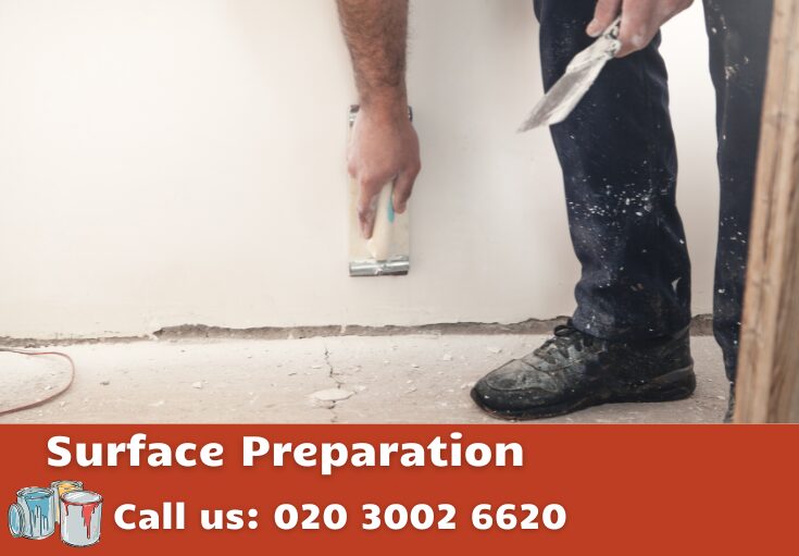 surface preparation Notting Hill